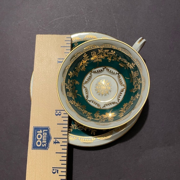 JKW Carlsbad porcelain teacup and saucer 1930-1945 - Picture 3 of 14